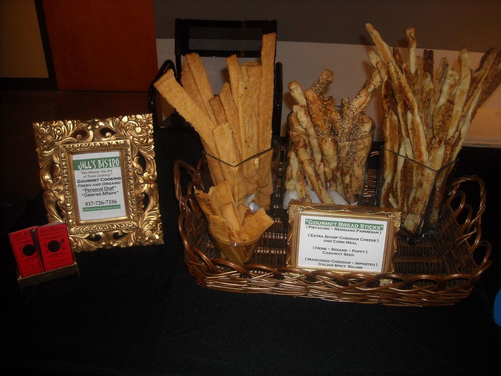 Cheddar-Cornmeal Straws
Pancetta-Italian Sticks
