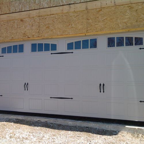 One of many carriage house style garage doors 1st 