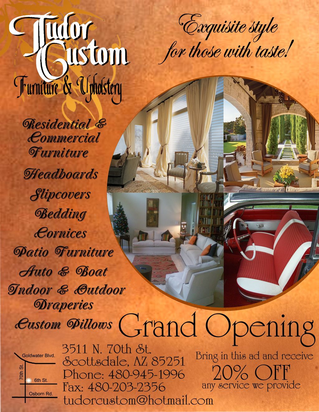 Tudor Custom Furniture & Upholstery, LLC