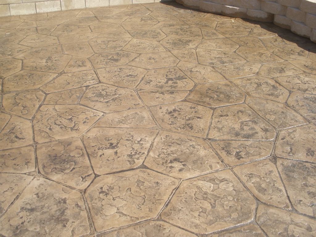 stamped concrete