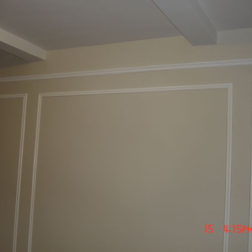 Picture frame molding.