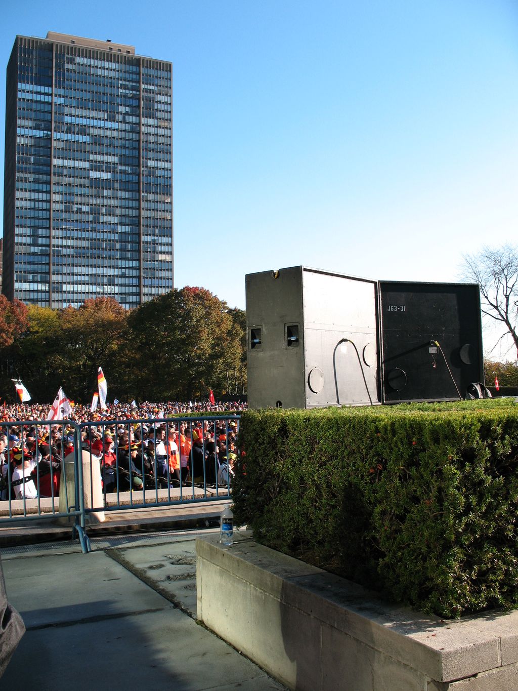 International friendship run start within the U.N.