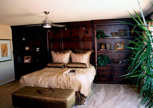 Master Bedroom / in Maple w/ Dark Fruitwood finish