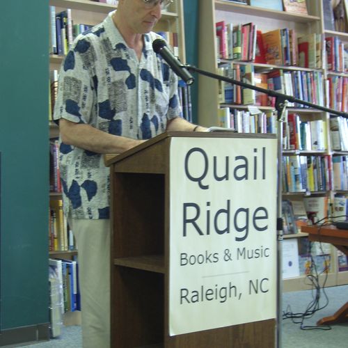 Bruce Lader reading from his books