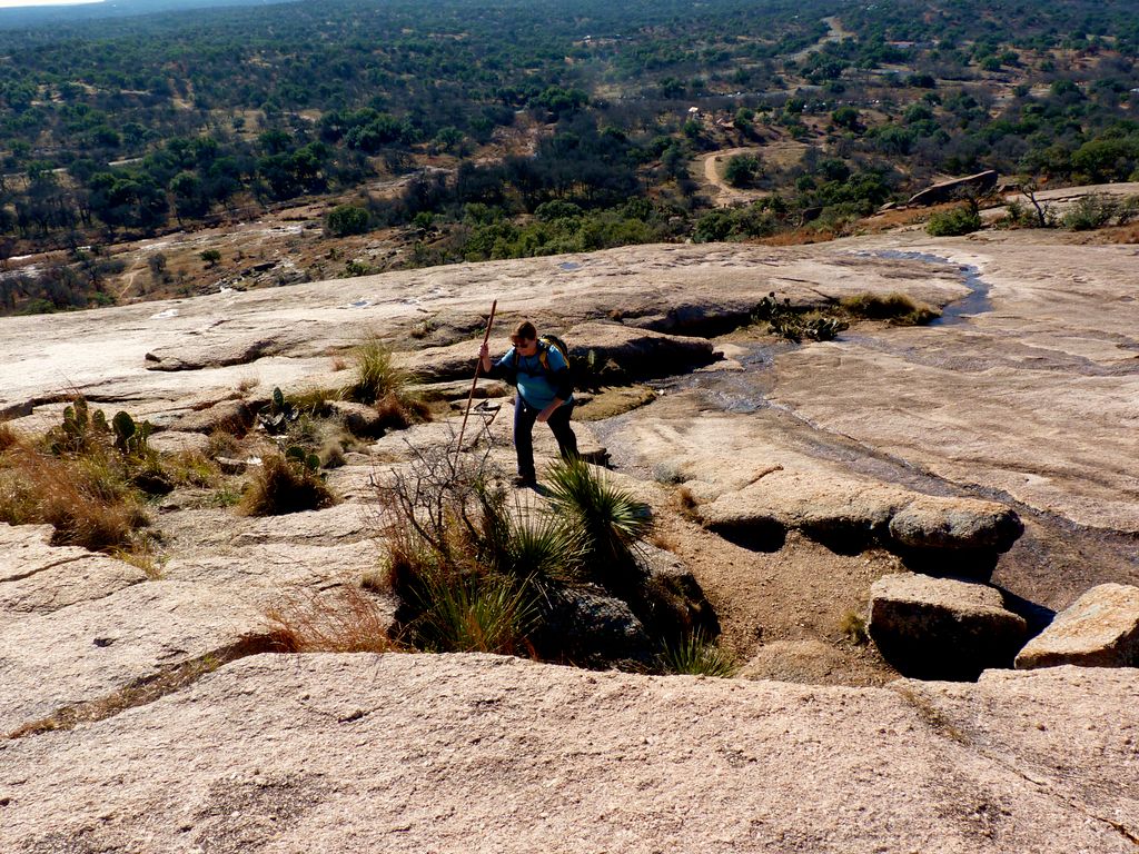 Long hike day - NLHC at Enchanted Rock