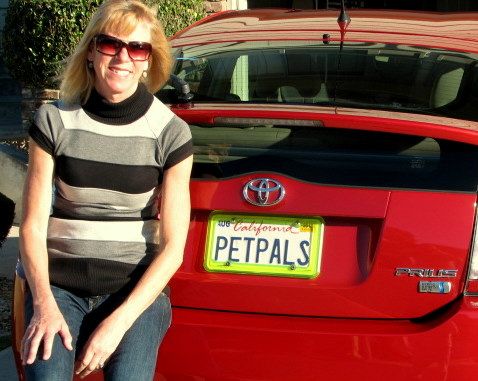 Sonya PET PALS license plate