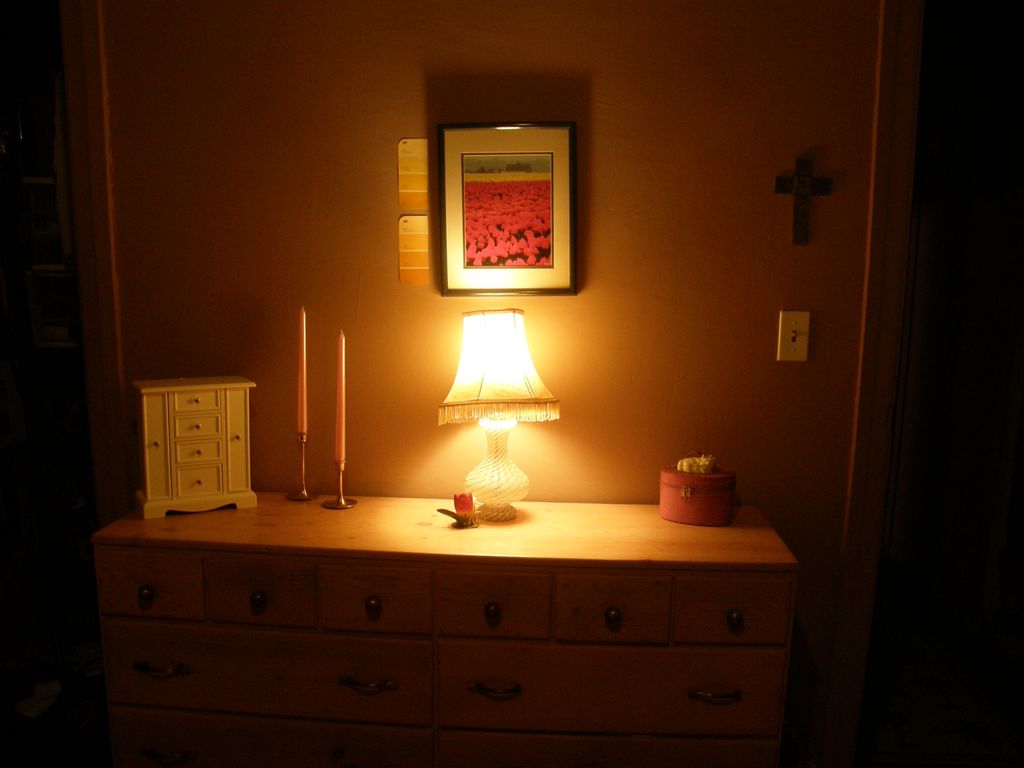 This was formerly a junk room. I turned it into a 