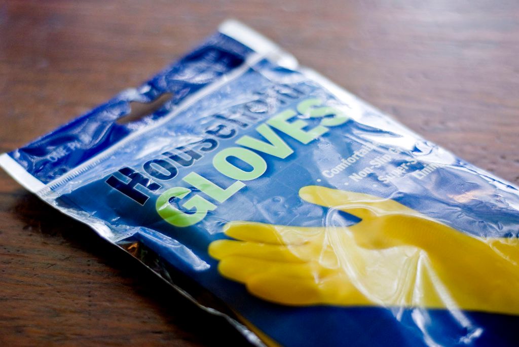 Packaging for Work Fare Househould Gloves