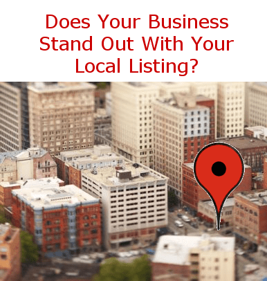 Does your business stand out with your local busin