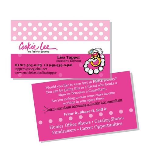 Cookie Lee Business Card