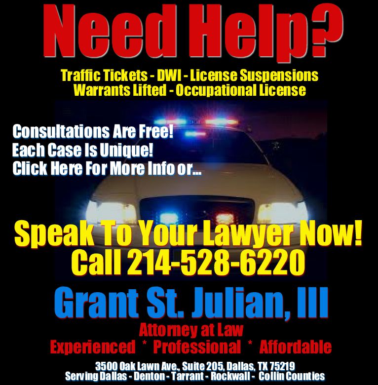 Traffic Ticket Attorney Dallas