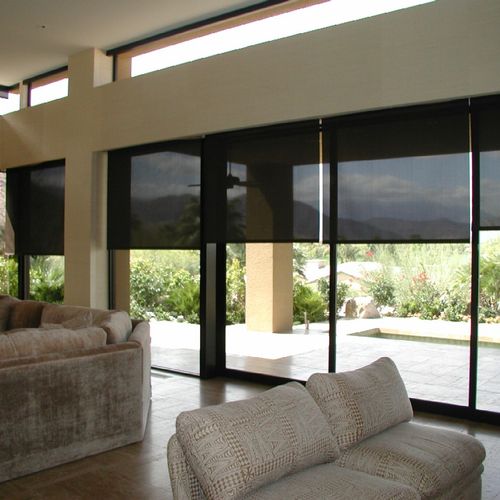 Roller Shades from Sunset Blinds Shades & Shutters