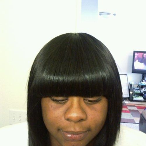 sew in with ' bang's