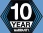 10 year warranties offered on all new equipment.
