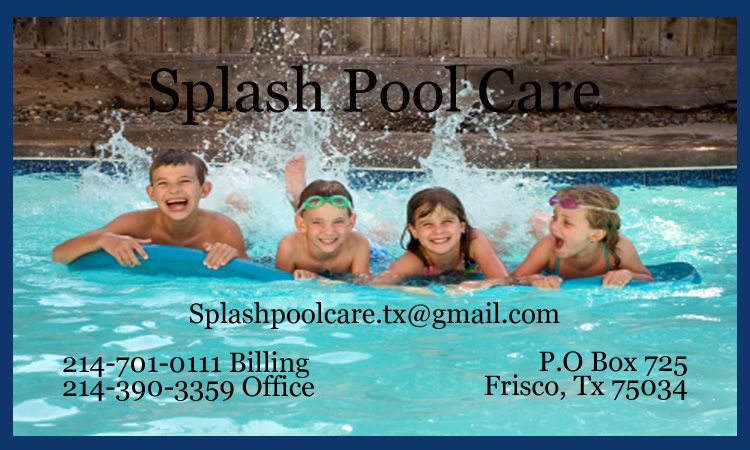 The Original Splash Pool Care LLC