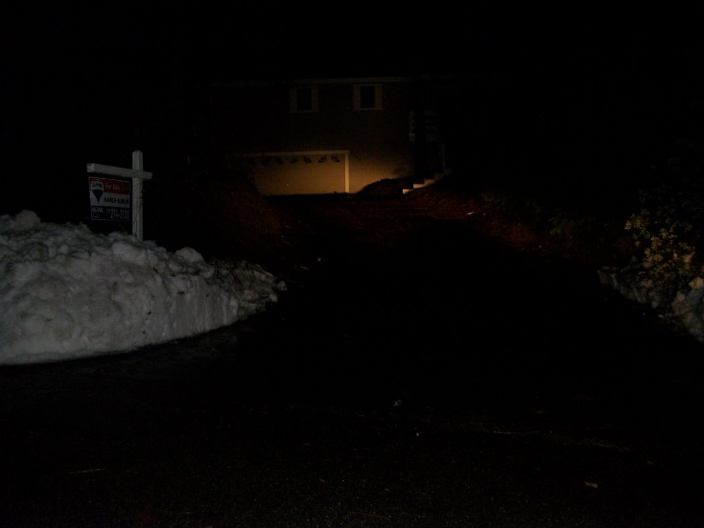 Snow after clean up,4 hours work non stop.