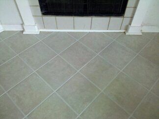 Color Sealant (changes color of the grout - after)