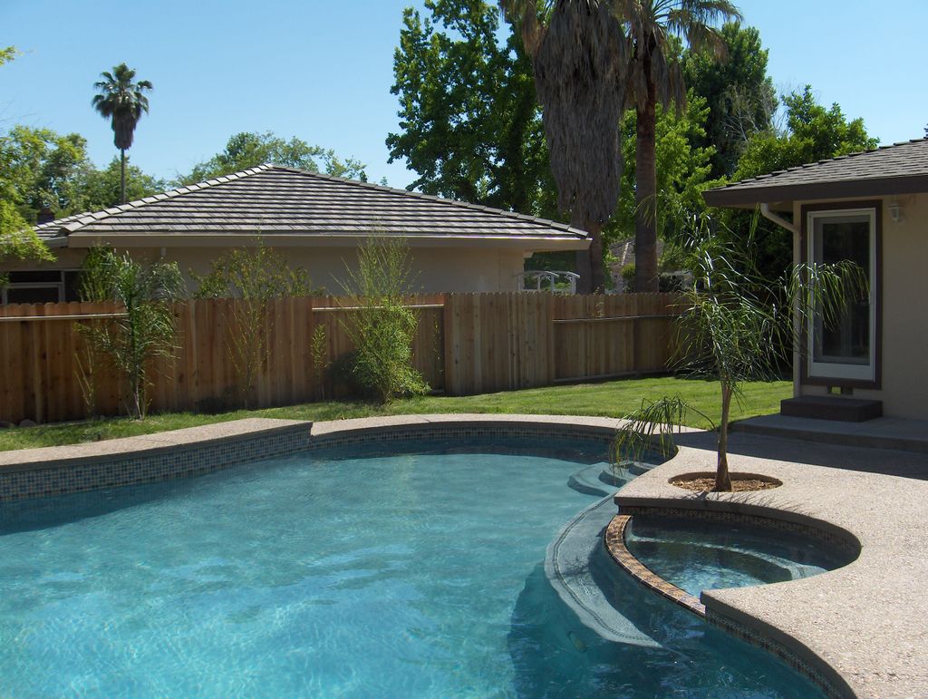 We complete backyard remodels too!