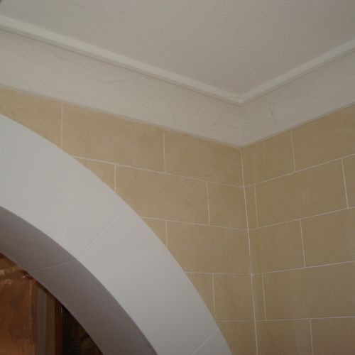 Traditional and Historical plaster installation re