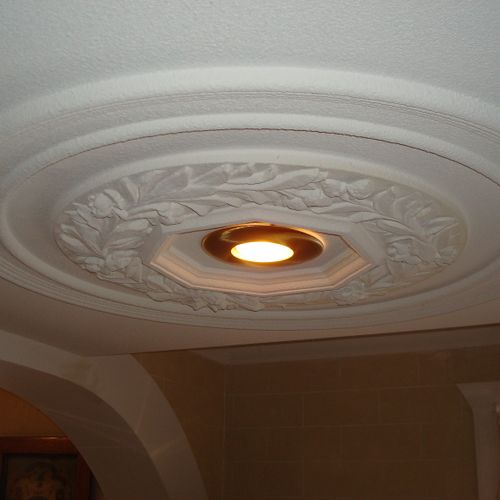 Adding charm and interior plaster details with cei