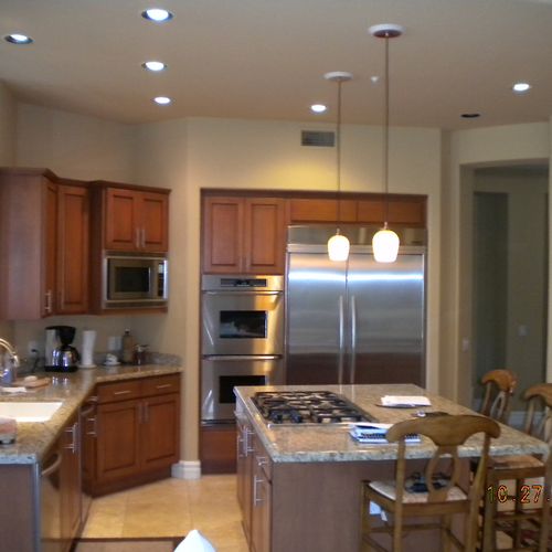 We Design and Install all of your interior lightin