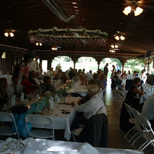 Formal wedding reception at Riverside Receptions i