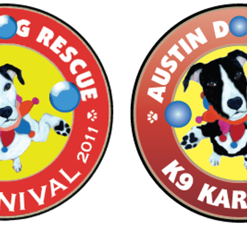 Austin Dog Rescue's K9 Karnival logo. We were aske