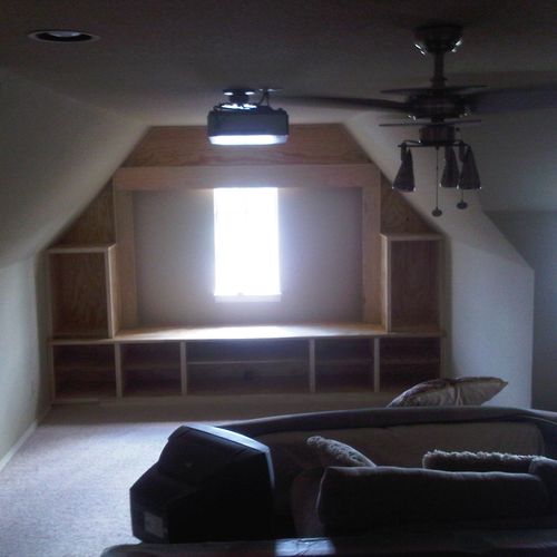 Need a custom entertainment center for your media 