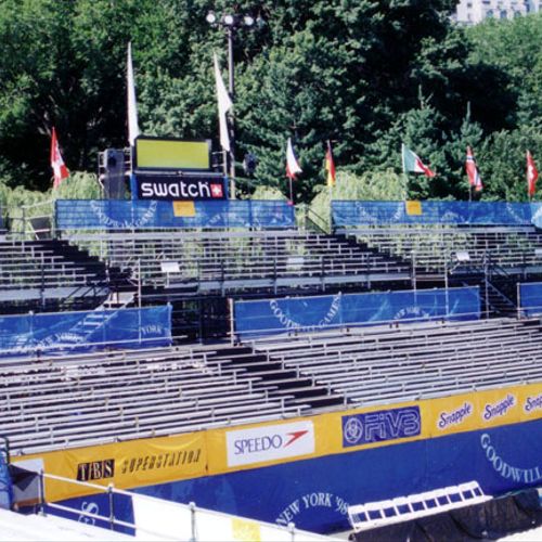Goodwill Games 1998 Central Park NYC
Bleacher Syst