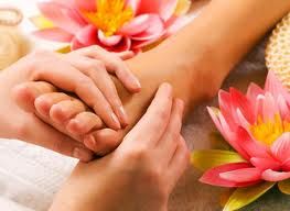 Reflexology will help release your body thru the s