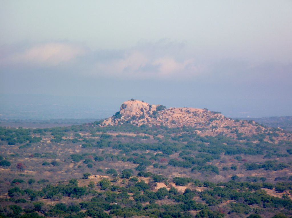 View from the top of Enchanted Rock