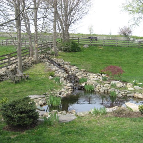 Ponds and Water features