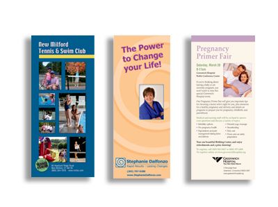 Tri-panel brochures and Rack Cards