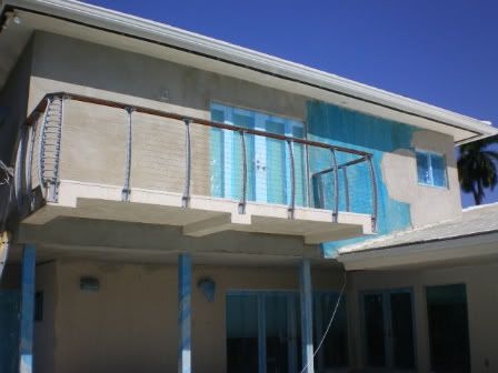 DURING STUCCO, NO MESS!!