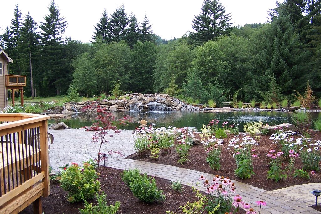 This project won an award for landscape residentia