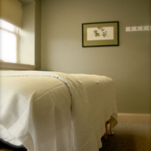 one of Good Chi Acupuncture's treatment rooms