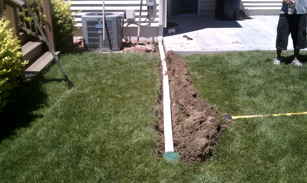 Excellent way to drain water away from your house