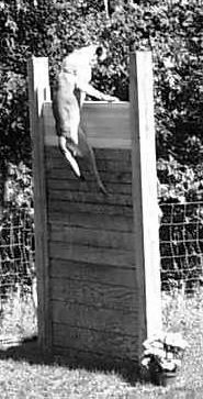 Up and over a 7 foot wall