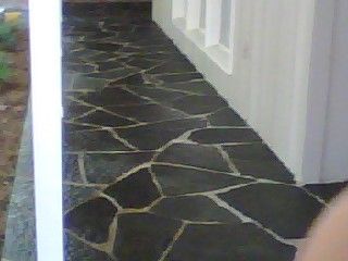 Outdoor slate "AFTER" picture.