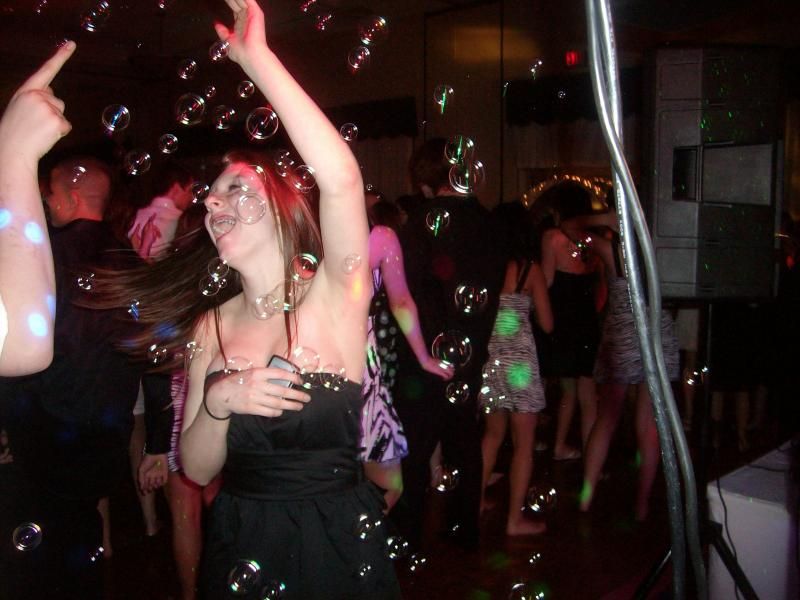 Check out the glow bubble parties