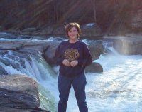 Here at one of my favorites spots at Valley Falls,
