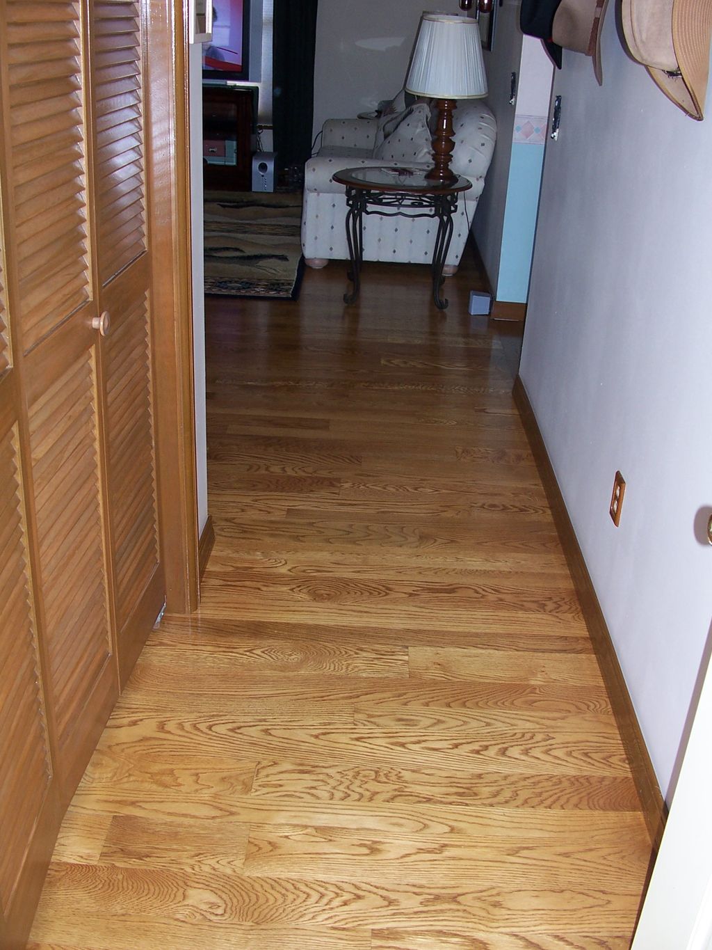 This is the same floor but from outside looking in