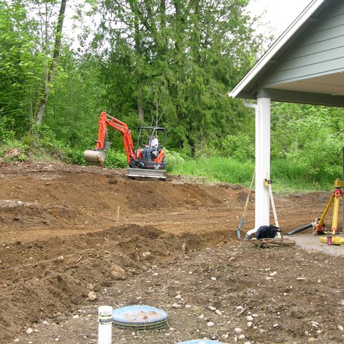 Site Prep for Outdoor Living and New Landscape