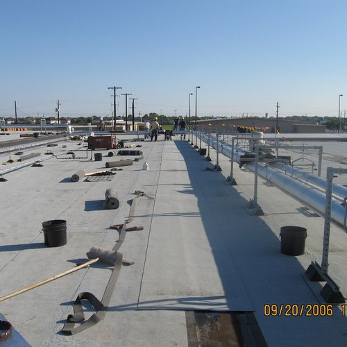Modified Bitumen roofing
