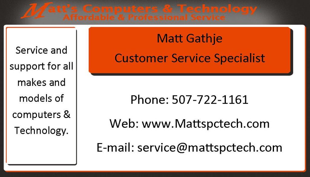 Matt's Computers & Technology