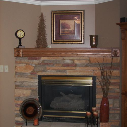 A fireplace I constructed