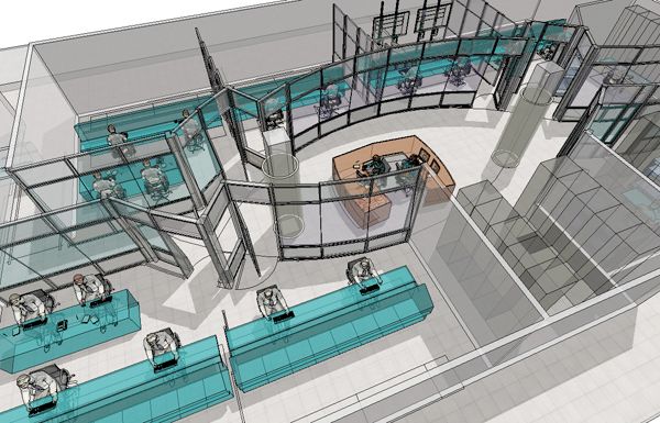 Schematic Space Model for CBS Media Distribution C