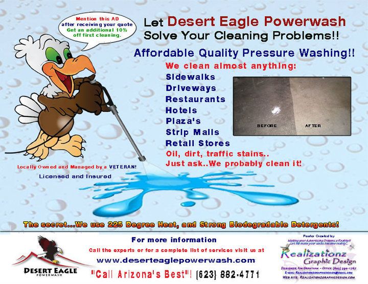 Desert Eagle Power Wash