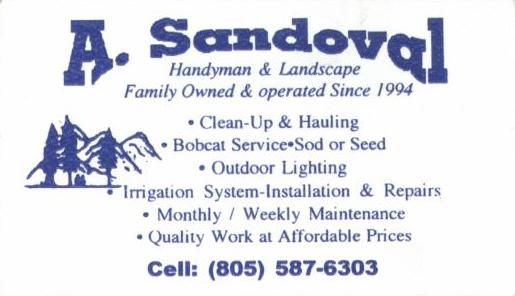 A. Sandoval Gardening and Landscape