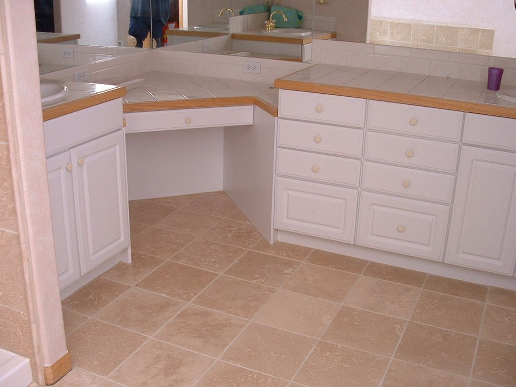 custom marble tile installation